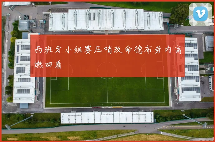 西班牙小组赛压哨改命德布劳内高燃回看